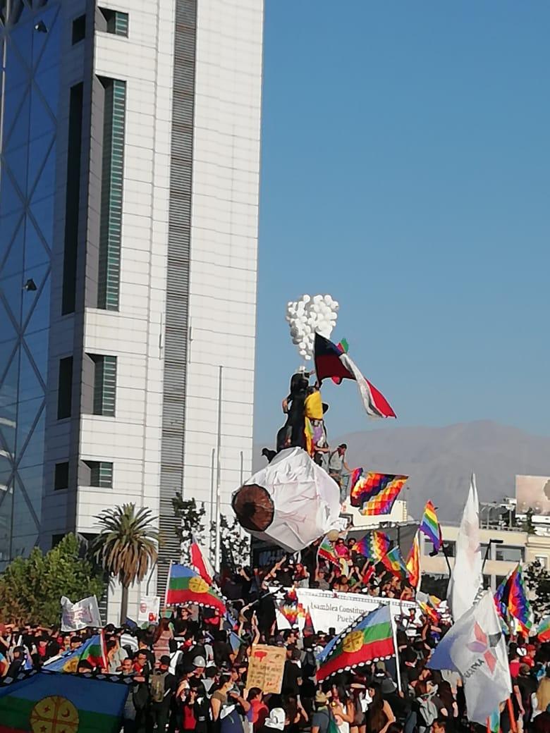 Protest at the called Dignity Square