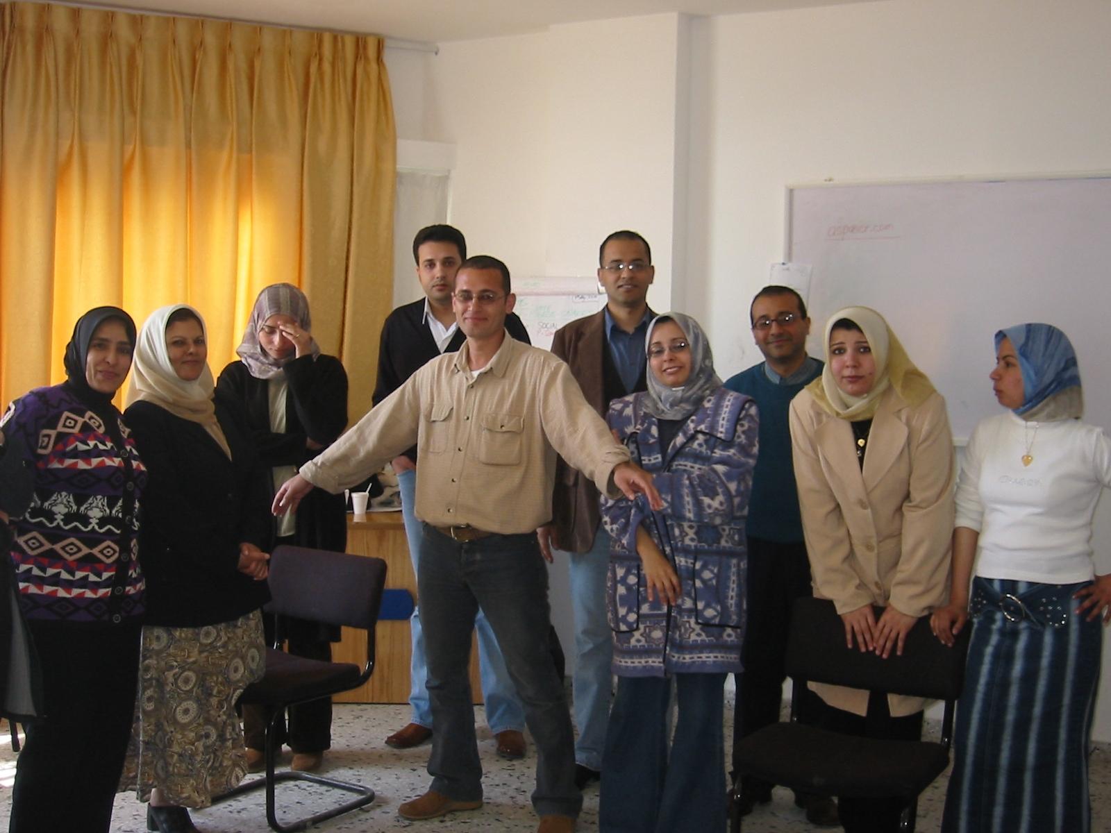 The psychodrama group